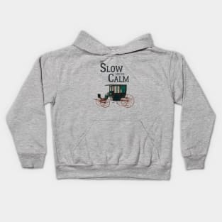 The Slow and the Calm Kids Hoodie